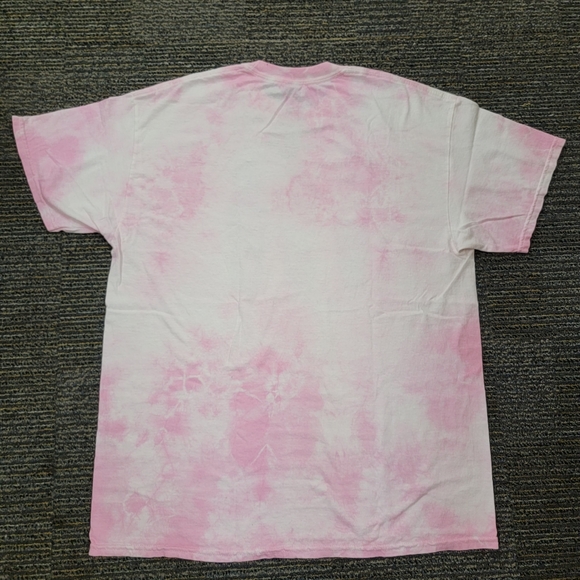 Web Toon Womens Pink Tie Dye Lore Olympus Persephone and HadesT Shirt Size L - Picture 3 of 6